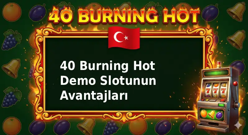 40 Burning Hot Demo Slotunun Avantajları