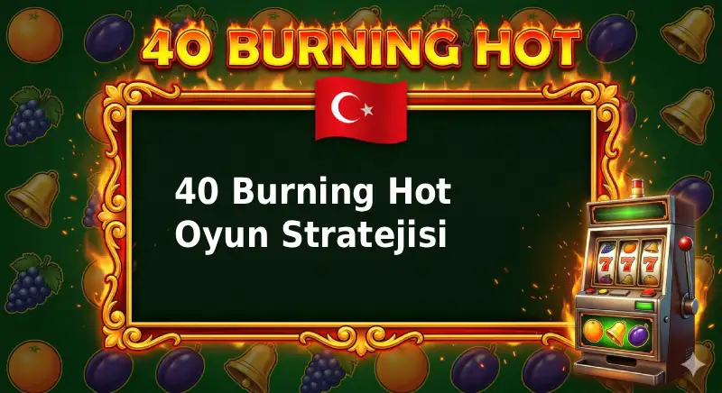 40 Burning Hot Oyun Stratejisi