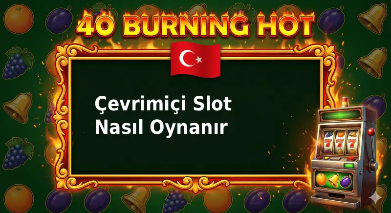 Çevrimiçi Slot Nasıl Oynanır